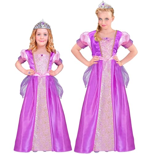 Widmann - Kinderkostüm Prinzessin, violett, Kleid und Tiara, Königin, Märchen, Faschingskostüme, Karneval von WIDMANN MILANO PARTY FASHION