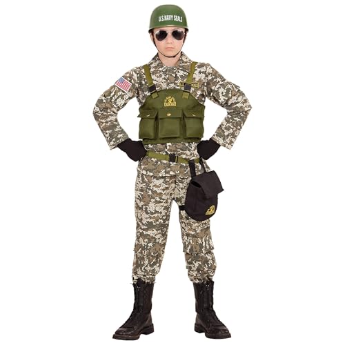 W WIDMANN MILANO Party Fashion - Kinderkostüm Soldat, Militär Uniform, Verkleidung Karneval von W WIDMANN MILANO Party Fashion