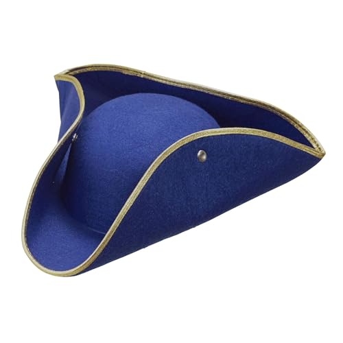 WIDMANN Blue Tricorns Filz - von WIDMANN