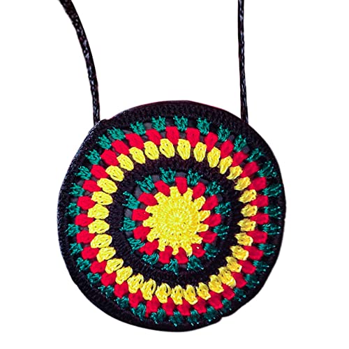Widmann 8445H - Häkelhandtasche Jamaika, Reggae, Kostüm, Accessoire, Karneval, Mottoparty Widmann 8445H - Häkelhandtasche Jamaika, Reggae, Kostüm, Accessoire, Karneval, Mottoparty von WIDMANN MILANO PARTY FASHION