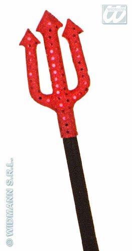 WIDMANN Teufelsgabel Stoff/Pailletten 45 cm Zubehör für Halloween Lucifer Satan Verkleidung WIDMANN Teufelsgabel Stoff/Pailletten 45 cm Zubehör für Halloween Lucifer Satan Verkleidung von WIDMANN