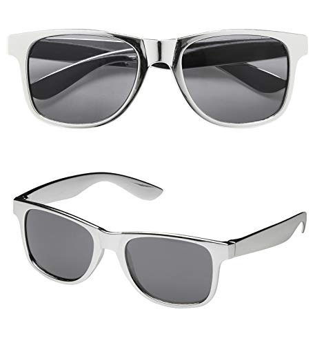 W WIDMANN MILANO Party Fashion 01105 - Brille, Silbermetallic, Sonnenbrille, Party Fashion, Kostümzubehör, Accessoire, Karneval, Mottoparty W WIDMANN MILANO Party Fashion 01105 - Brille, Silbermetallic, Sonnenbrille, Party Fashion, Kostümzubehör, Accessoire, Karneval, Mottoparty von W WIDMANN MILANO Party Fashion
