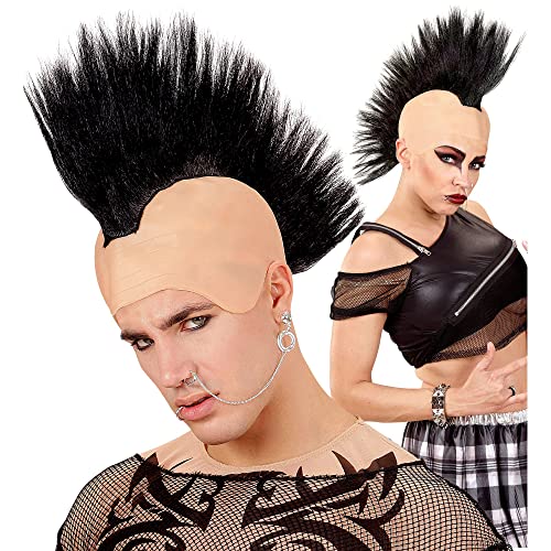 W WIDMANN MILANO Party Fashion, Punk-Perücke, gewagter Stil, optimaler Komfort, unisex, pflegeleicht, ein unverzichtbares Accessoire für Festivals und Themenpartys von W WIDMANN MILANO Party Fashion