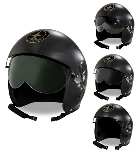 W WIDMANN MILANO Party Fashion 04858 - Jet Pilotenhelm, Kostümzubehör, Accessoire, Pilot, Karneval, Mottoparty von W WIDMANN MILANO Party Fashion