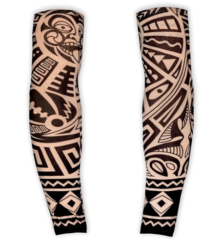 W WIDMANN MILANO Party Fashion 29356 - Tattoo-Ärmel Tribal, 1 Paar, sehr realistisch, Armstrümpfe, Biker, Rocker, Sträfling, Verbrecher, Karneval, Mottoparty W WIDMANN MILANO Party Fashion 29356 - Tattoo-Ärmel Tribal, 1 Paar, sehr realistisch, Armstrümpfe, Biker, Rocker, Sträfling, Verbrecher, Karneval, Mottoparty von W WIDMANN MILANO Party Fashion
