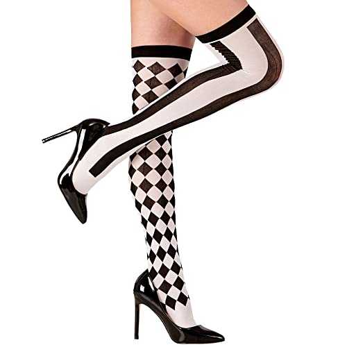 Widmann 30005 - Overknees Strümpfe Zirkus, 70 DEN, Harlekin, Karneval, Mottoparty Widmann 30005 - Overknees Strümpfe Zirkus, 70 DEN, Harlekin, Karneval, Mottoparty von WIDMANN MILANO PARTY FASHION