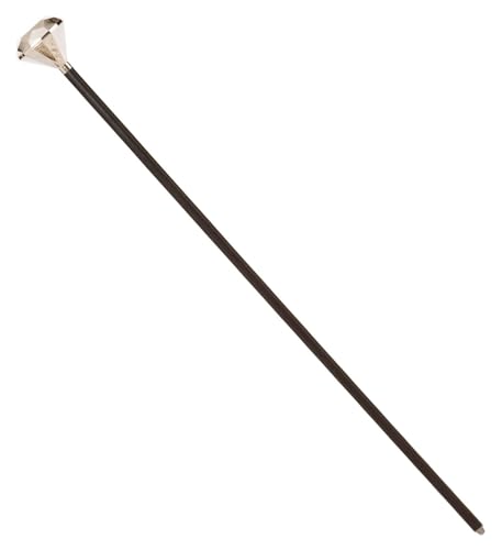 Widmann 3022D - Stock mit Diamant, 90 cm, schwarz-silber, Kostümzubehör, Accessoire, Mottoparty, Karneval Widmann 3022D - Stock mit Diamant, 90 cm, schwarz-silber, Kostümzubehör, Accessoire, Mottoparty, Karneval von WIDMANN MILANO PARTY FASHION