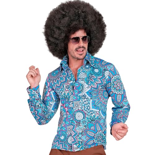W WIDMANN MILANO Party Fashion - 60er Jahre Hemd für Herren, Hippie, Reggae, Flower Power, Disco Fever, Schlagermove W WIDMANN MILANO Party Fashion - 60er Jahre Hemd für Herren, Hippie, Reggae, Flower Power, Disco Fever, Schlagermove von Soehnle