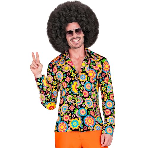 W WIDMANN MILANO Party Fashion - Hemd Hippie, Hipster, Flower Power, 60er Jahre Outfit, Faschingskostüme W WIDMANN MILANO Party Fashion - Hemd Hippie, Hipster, Flower Power, 60er Jahre Outfit, Faschingskostüme von W WIDMANN MILANO Party Fashion