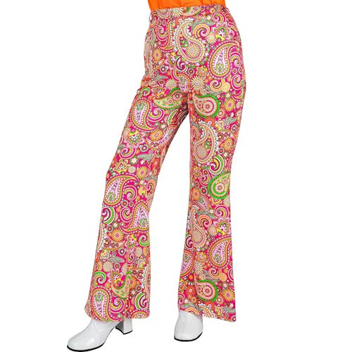 W WIDMANN MILANO Party Fashion - 60er Jahre Hose für Damen, Hippie, Reggae, Flower Power, Disco Fever, Schlagermove W WIDMANN MILANO Party Fashion - 60er Jahre Hose für Damen, Hippie, Reggae, Flower Power, Disco Fever, Schlagermove von W WIDMANN MILANO Party Fashion