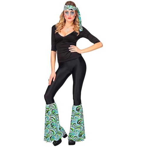 Widmann - 70er Jahre Accessoire Set, Schwarz/Grün, Einheitsgröße Widmann - 70er Jahre Accessoire Set, Schwarz/Grün, Einheitsgröße von W WIDMANN MILANO Party Fashion