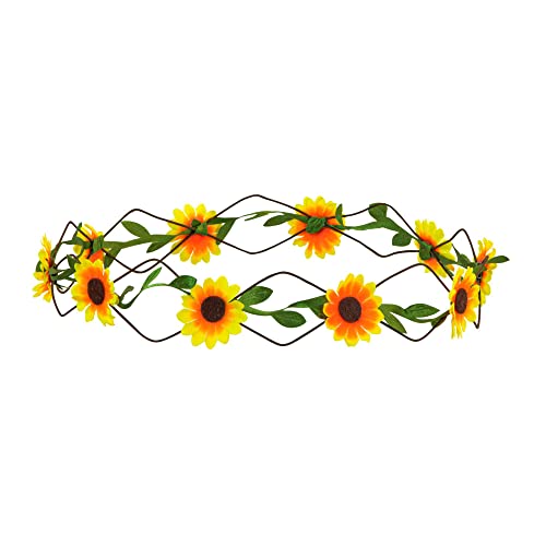 W WIDMANN MILANO Party Fashion 75707 - Stirnband mit Blumen, Gelb, Blumenkranz, Blumenkind, Kopfschmuck, Kostüm, Accessoire, Karneval, Mottoparty W WIDMANN MILANO Party Fashion 75707 - Stirnband mit Blumen, Gelb, Blumenkranz, Blumenkind, Kopfschmuck, Kostüm, Accessoire, Karneval, Mottoparty von W WIDMANN MILANO Party Fashion