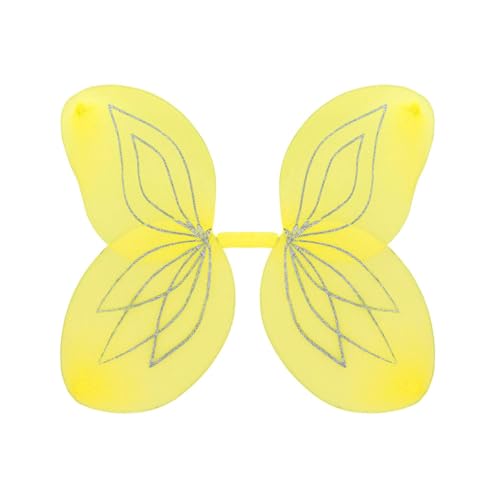 Widmann 86414 - Glitzerflügel, Gelb, für Kinder, Fee, Schmetterling, Elfe, Karneval, Mottoparty Widmann 86414 - Glitzerflügel, Gelb, für Kinder, Fee, Schmetterling, Elfe, Karneval, Mottoparty von WIDMANN MILANO PARTY FASHION