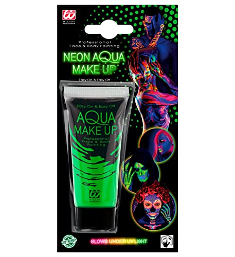 W WIDMANN MILANO Party Fashion - Aqua Make-Up, in Tube, 30 ml, leuchtet unter UV-Licht, Schminke, Karneval, Mottoparty, Halloween W WIDMANN MILANO Party Fashion - Aqua Make-Up, in Tube, 30 ml, leuchtet unter UV-Licht, Schminke, Karneval, Mottoparty, Halloween von W WIDMANN MILANO Party Fashion