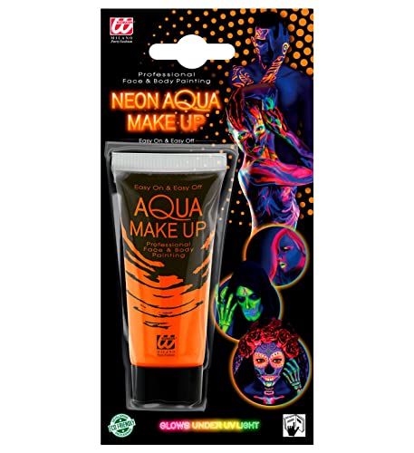 W WIDMANN MILANO Party Fashion - Aqua Make-Up, in Tube, 30 ml, leuchtet unter UV-Licht, Schminke, Karneval, Mottoparty, Halloween W WIDMANN MILANO Party Fashion - Aqua Make-Up, in Tube, 30 ml, leuchtet unter UV-Licht, Schminke, Karneval, Mottoparty, Halloween von W WIDMANN MILANO Party Fashion