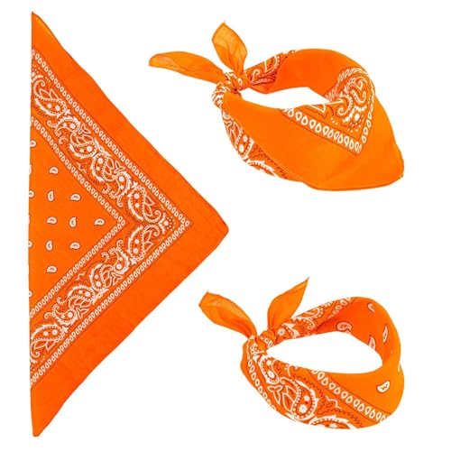 W WIDMANN MILANO Party Fashion - Bandana, 55 x 55 cm, Halstuch, Kopftuch, Accessoire für Kostüme von W WIDMANN MILANO Party Fashion