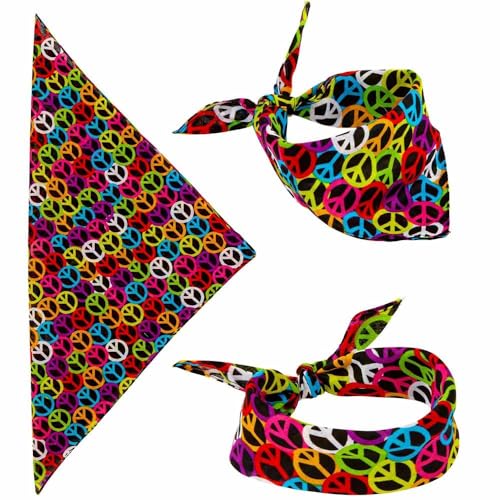 W WIDMANN MILANO Party Fashion - Bandana, 55 x 55 cm, Halstuch, Kopftuch, Accessoire für Kostüme von W WIDMANN MILANO Party Fashion