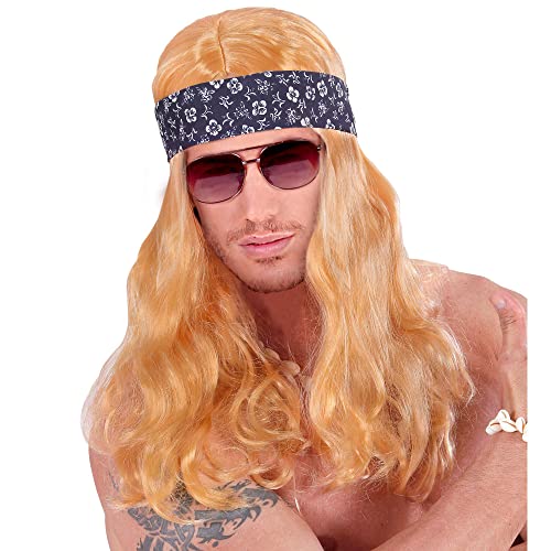 Widmann D0674 - Perücke California Dreaming, blond, mit Stirnband, Hawaii, Karneval, Mottoparty von WIDMANN MILANO PARTY FASHION