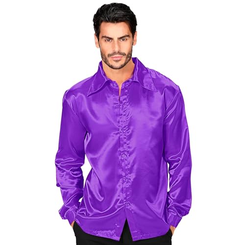 W WIDMANN MILANO Party Fashion - Discohemd 70er Jahre, Langarmhemd, Satinhemd, Fasching W WIDMANN MILANO Party Fashion - Discohemd 70er Jahre, Langarmhemd, Satinhemd, Fasching von W WIDMANN MILANO Party Fashion