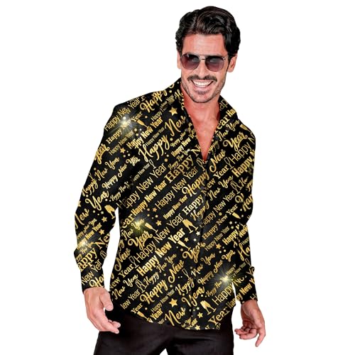 W WIDMANN MILANO Party Fashion - Happy New Year Hemd Herren, Silvester Outfit, Neujahr, Party W WIDMANN MILANO Party Fashion - Happy New Year Hemd Herren, Silvester Outfit, Neujahr, Party von W WIDMANN MILANO Party Fashion