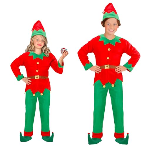 Widmann - Kinderkostüm Elf, Santas kleiner Helfer, Kobold, Wichtel, Weihnachtskostüm von WIDMANN MILANO PARTY FASHION