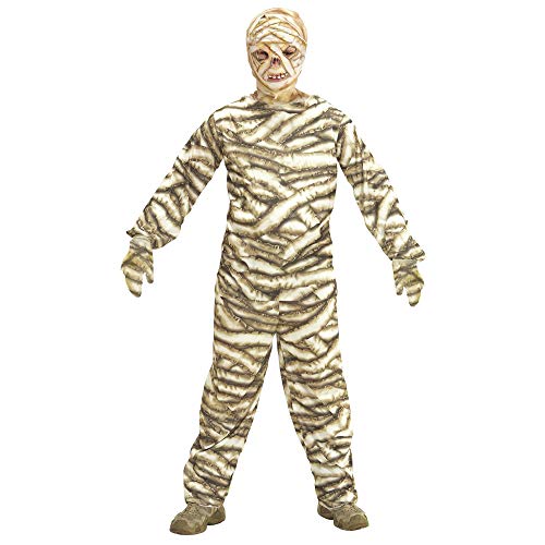 "MUMMY" (coat, pants, mask) - (140 cm / 8-10 Years) von WIDMANN