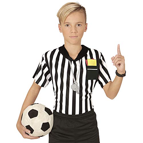 W WIDMANN MILANO Party Fashion - Kinderkostüm Schiedsrichter, T-Shirt, Fußball, Karneval, Mottoparty W WIDMANN MILANO Party Fashion - Kinderkostüm Schiedsrichter, T-Shirt, Fußball, Karneval, Mottoparty von W WIDMANN MILANO Party Fashion