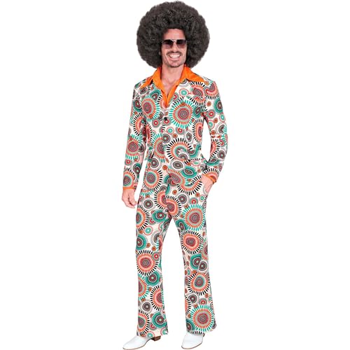 Widmann - Kostüm 60er Jahre Anzug, Jackett und Hose, Hippie, Reggae, Flower Power, Disco Fever, Schlagermove von WIDMANN MILANO PARTY FASHION