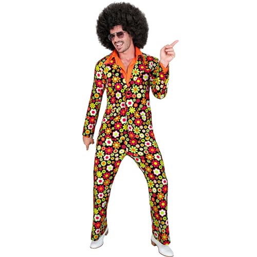 W WIDMANN MILANO Party Fashion - Kostüm 60er Jahre Anzug, Jackett und Hose, Hippie, Reggae, Flower Power, Disco Fever, Schlagermove W WIDMANN MILANO Party Fashion - Kostüm 60er Jahre Anzug, Jackett und Hose, Hippie, Reggae, Flower Power, Disco Fever, Schlagermove von W WIDMANN MILANO Party Fashion