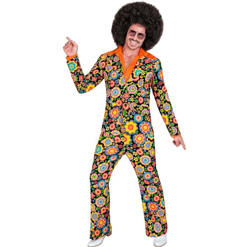 WIDMANN MILANO PARTY FASHION - Kostüm 60er Jahre Anzug, Jackett und Hose, Hippie, Reggae, Flower Power, Disco Fever, Schlagermove von WIDMANN MILANO PARTY FASHION