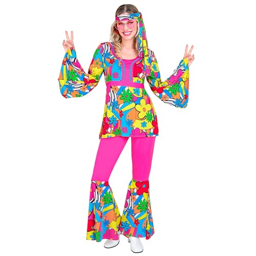 W WIDMANN MILANO Party Fashion - Kostüm 60er Jahre Hippie Style, Reggae, Flower Power, Disco Fever, Schlagermove W WIDMANN MILANO Party Fashion - Kostüm 60er Jahre Hippie Style, Reggae, Flower Power, Disco Fever, Schlagermove von W WIDMANN MILANO Party Fashion