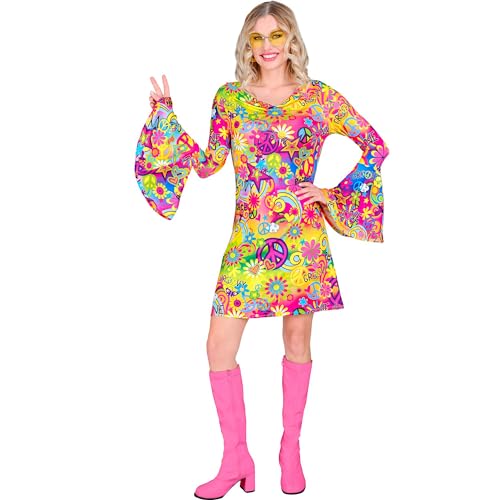 W WIDMANN MILANO Party Fashion - Kostüm 60er Jahre Kleid, Hippie, Reggae, Flower Power, Disco Fever, Schlagermove W WIDMANN MILANO Party Fashion - Kostüm 60er Jahre Kleid, Hippie, Reggae, Flower Power, Disco Fever, Schlagermove von W WIDMANN MILANO Party Fashion