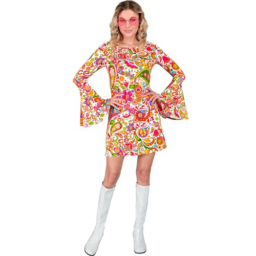 W WIDMANN MILANO Party Fashion - Kostüm 60er Jahre Kleid, Hippie, Reggae, Flower Power, Disco Fever, Schlagermove W WIDMANN MILANO Party Fashion - Kostüm 60er Jahre Kleid, Hippie, Reggae, Flower Power, Disco Fever, Schlagermove von W WIDMANN MILANO Party Fashion