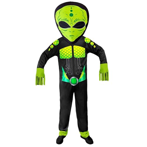 W WIDMANN MILANO Party Fashion - Kostüm Alien, Overall mit Riesenmaske, Außerirdischer, Weltraum W WIDMANN MILANO Party Fashion - Kostüm Alien, Overall mit Riesenmaske, Außerirdischer, Weltraum von W WIDMANN MILANO Party Fashion
