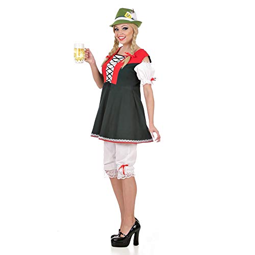 Widmann - Kostüm Bayerin, Kleid, Kniehose, Bierfest, Volksfest, Karneval, Mottoparty von WIDMANN