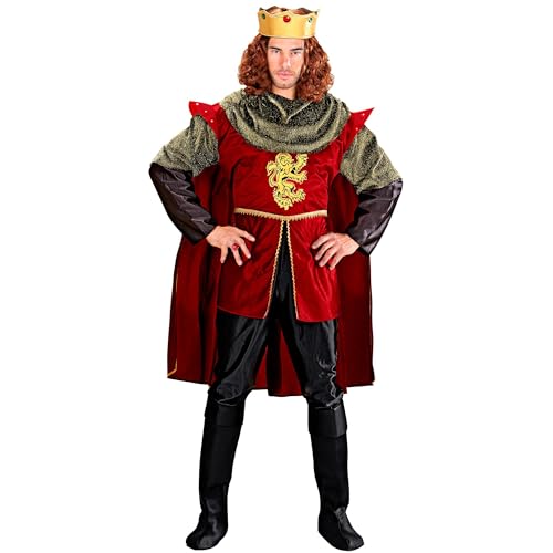 "ROYAL KNIGHT" (coat, cape, pants, boot covers, crown with gems) - (M) von WIDMANN