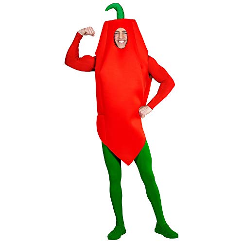 "CHILI PEPPER" (costume) - (One Size Fits Most Adult) von WIDMANN