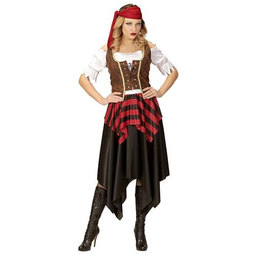W WIDMANN MILANO Party Fashion - Kostüm Piratin, Kleid Korsett, Kopfband, Freibeuter, Bandit, Karneval W WIDMANN MILANO Party Fashion - Kostüm Piratin, Kleid Korsett, Kopfband, Freibeuter, Bandit, Karneval von W WIDMANN MILANO Party Fashion