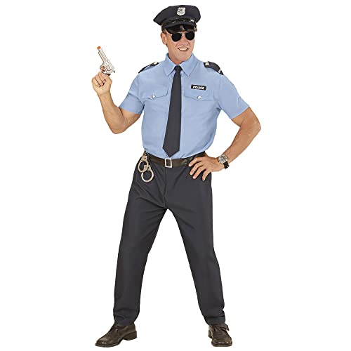 "POLICE OFFICER" (shirt, pants, belt, tie, hat) - (XXXL) von WIDMANN