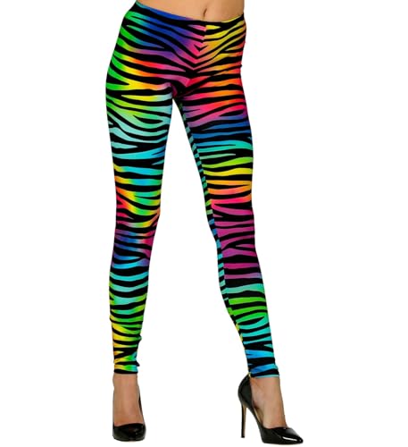 W WIDMANN MILANO Party Fashion - Leggings 80er Jahre, 80s, Disco Fieber, Bad Taste, Streifenmuster, Mottoparty, Karneval W WIDMANN MILANO Party Fashion - Leggings 80er Jahre, 80s, Disco Fieber, Bad Taste, Streifenmuster, Mottoparty, Karneval von W WIDMANN MILANO Party Fashion