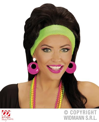 W WIDMANN MILANO Party Fashion - Ohrringe, Neonfarben, Schmuck, für 80er Jahre Mottoparty von W WIDMANN MILANO Party Fashion