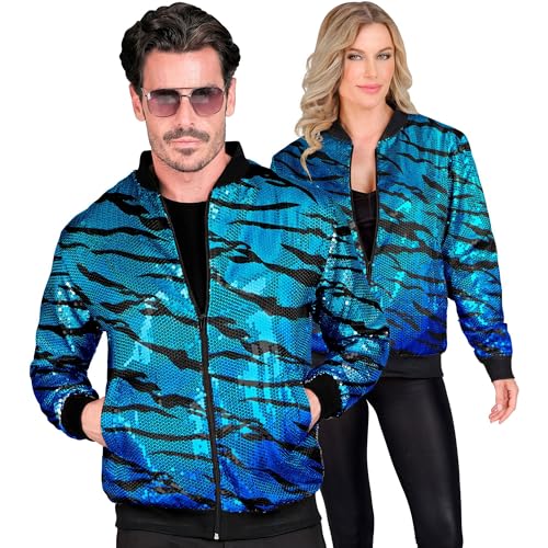 WIDMANN MILANO PARTY FASHION - Party Fashion Bomberjacke, Pailletten Jacke, Weste, Party Outfit, Disco Fever, Animal Print von WIDMANN MILANO PARTY FASHION