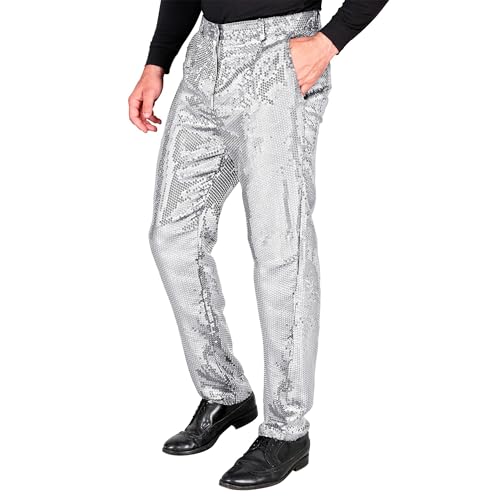 W WIDMANN MILANO Party Fashion - Party Fashion Paillettenhose für Herren, Disco Fever, Schlagermove, Herrenhose W WIDMANN MILANO Party Fashion - Party Fashion Paillettenhose für Herren, Disco Fever, Schlagermove, Herrenhose von W WIDMANN MILANO Party Fashion