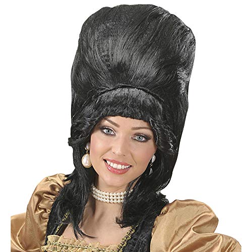 Widmann Schwarze Perücke Barock Barockperücke Rokoko Perücke von WIDMANN