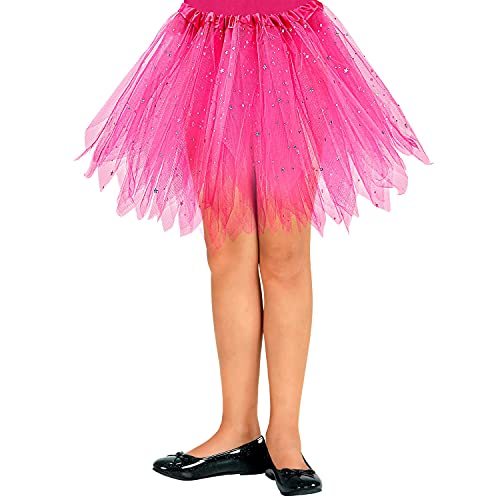 Widmann - Tutu Glitzer, Länge circa 30 cm, Petticoat, Unterrock, Tänzerin, Karneval, Mottoparty von WIDMANN