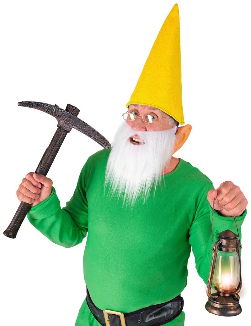 Zwergen Kostüm Set Gelb für Erwachsene Zwerg-Accessoires gelb Zwergen Kostüm Set Gelb für Erwachsene Zwerg-Accessoires gelb von WIDMANN