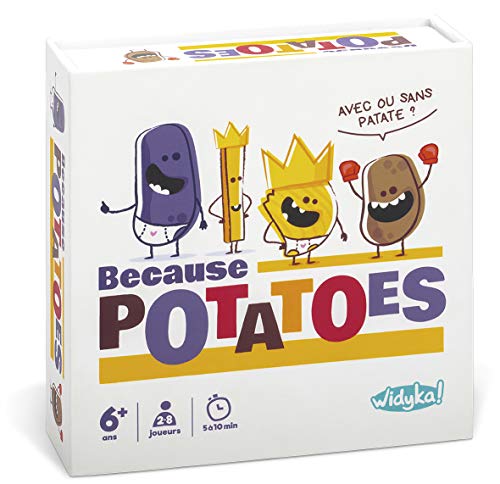 Widyka A1901011 Kartoffel, Rocky Potato Brettspiel, Mehrfarbig von Widyka