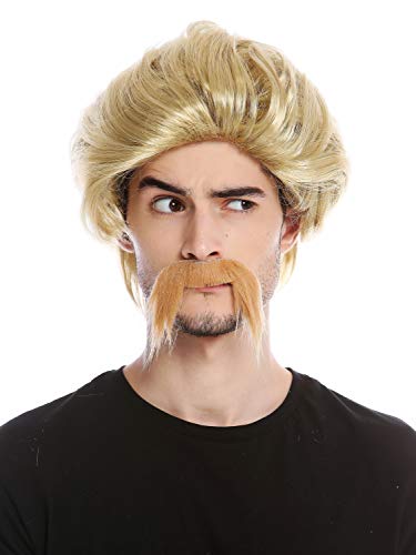 WIG ME UP - 0025-ZA89 Perücke Bart Herren Schnauzbart lang Gallier Germane Barde Bulle Cop 70er Jahre Blond WIG ME UP - 0025-ZA89 Perücke Bart Herren Schnauzbart lang Gallier Germane Barde Bulle Cop 70er Jahre Blond von WIG ME UP