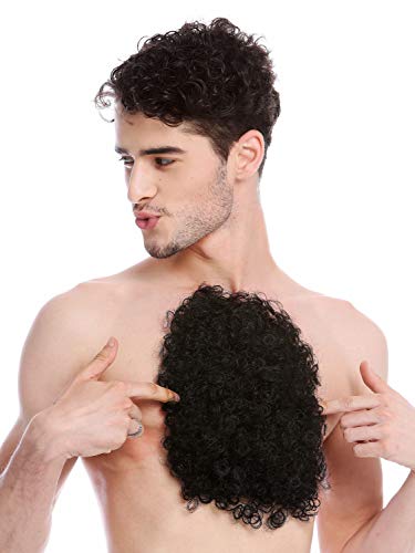 WIG ME UP - BB-013-black Brusthaar Brusthaartoupet 70er Herren Männer Halloween Karneval schwarz WIG ME UP - BB-013-black Brusthaar Brusthaartoupet 70er Herren Männer Halloween Karneval schwarz von WIG ME UP