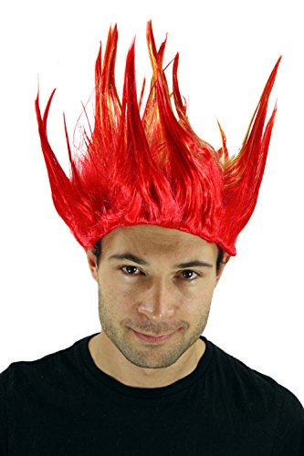 WIG ME UP - LM-217-13HPC2B Perücke Halloween Feuerteufel Dämon Loki Cosplay NEU WIG ME UP - LM-217-13HPC2B Perücke Halloween Feuerteufel Dämon Loki Cosplay NEU von WIG ME UP